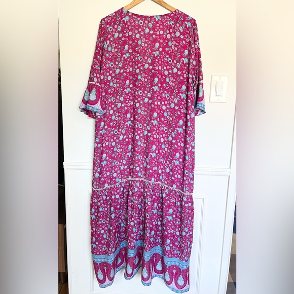 Aura tunic boho gypsy dress - Picture 3 of 5